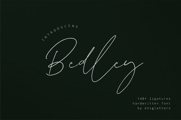 Bedley Font - Featured Image