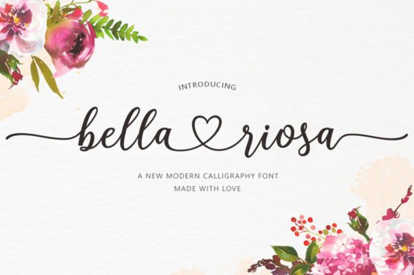 Bella Riosa Font - Featured Image