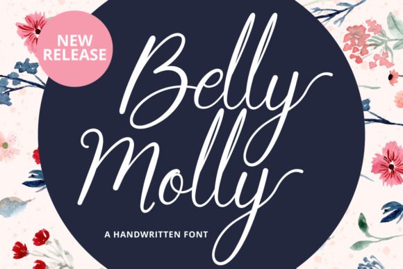 Belly Molly Font - Featured Image