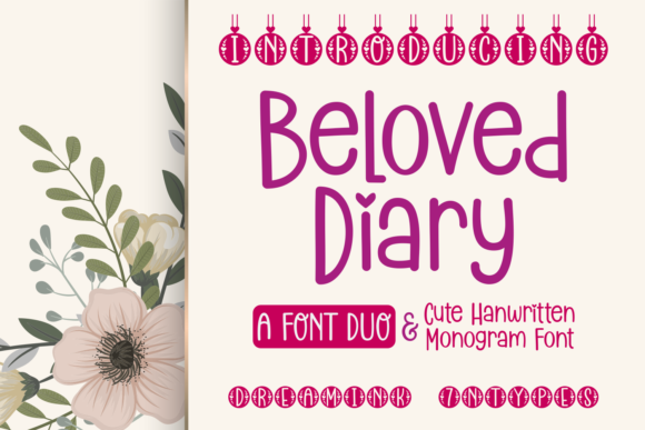 Beloved Diary Font - Featured Image