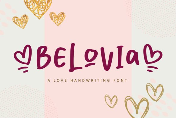 Belovia Font - Featured Image