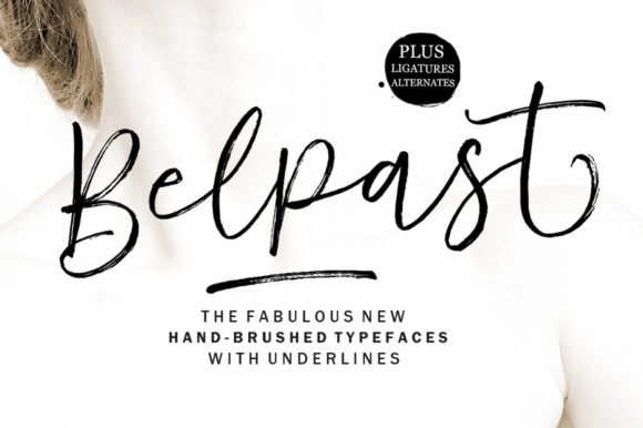 Belpast Script Font - Featured Image