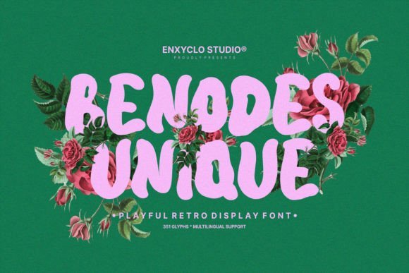 Benodes Unique Font - Featured Image