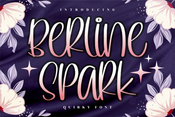 Berline Spark Font - Featured Image