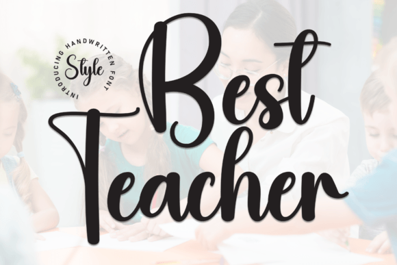 Best Teacher Font - Featured Image