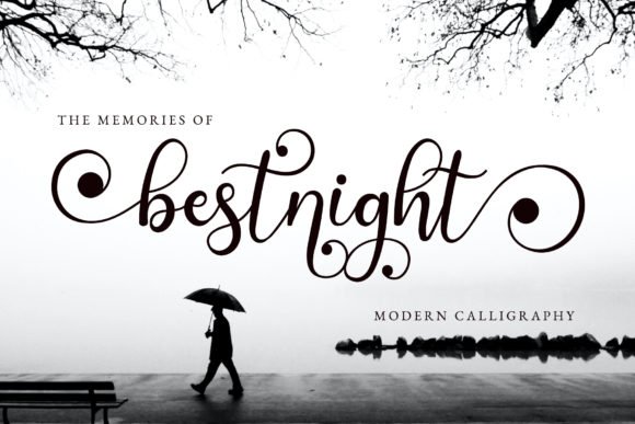 Bestnight Font - Featured Image