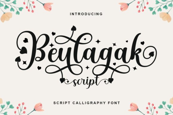 Beulagak Script Font - Featured Image