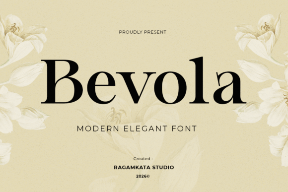 Bevola Font - Featured Image