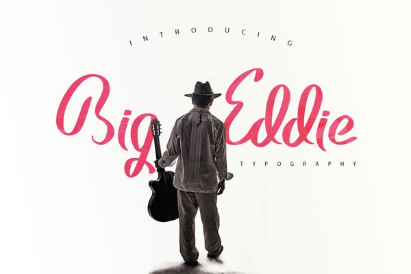 Big Eddie Font - Featured Image
