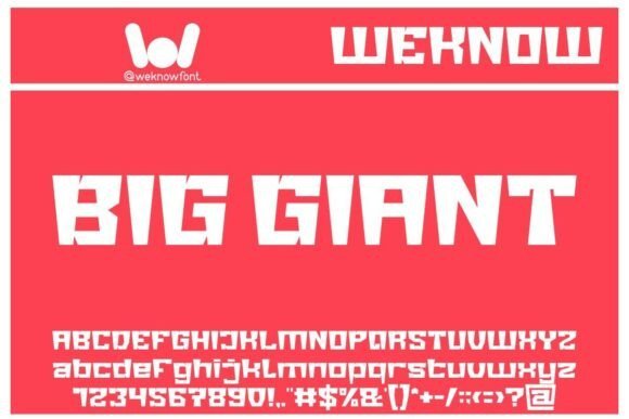 Big Giant Font - Featured Image