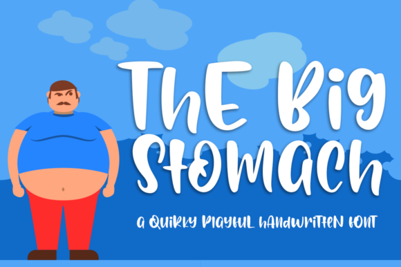 Big Stomach Font - Featured Image
