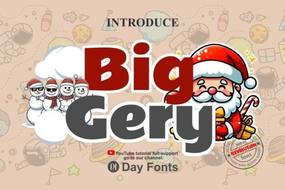 Biggery Font - Featured Image