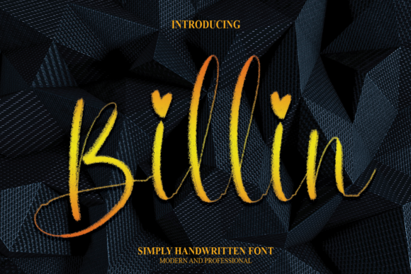 Billin Font - Featured Image