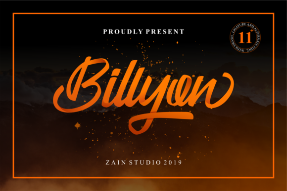 Billyon Font - Featured Image