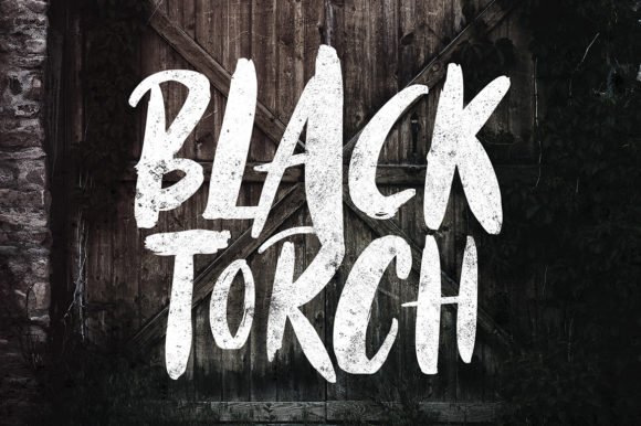 Black Torch Font - Featured Image