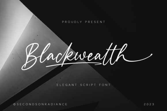 Blackwealth Font - Featured Image