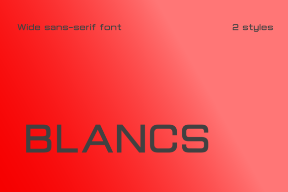 Blancs Font - Featured Image