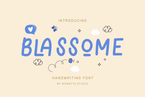 Blassome Font - Featured Image