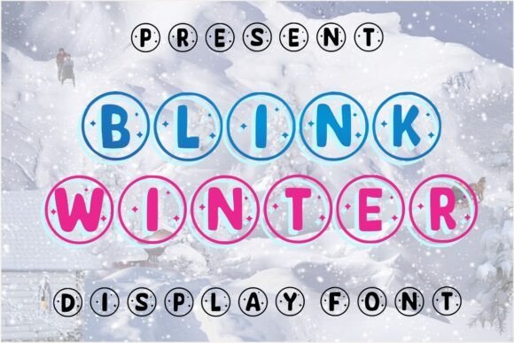 Blink Winter Font - Featured Image