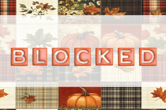 Blocked Font - Featured Image