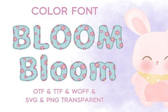 Bloom Bloom Font - Featured Image