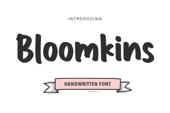 Bloomkins Font - Featured Image