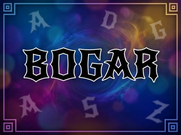 Bogar Font - Featured Image