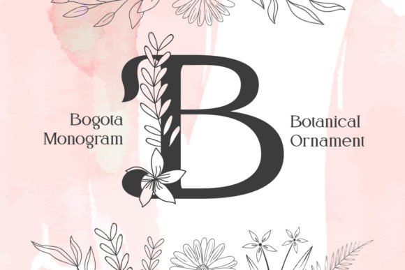 Bogota Monogram Font - Featured Image