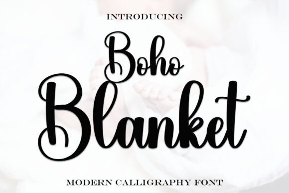 Boho Blanket Font - Featured Image