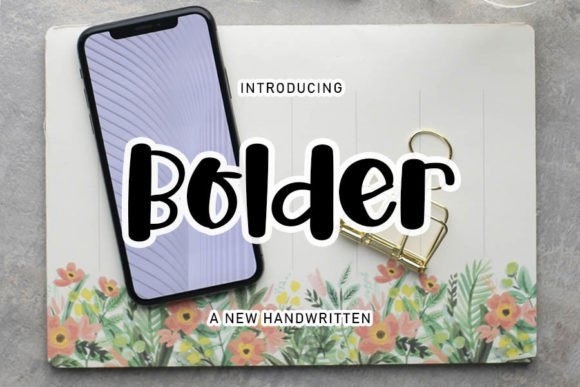 Bolder Font - Featured Image