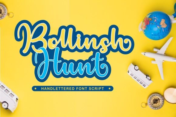 Bollinsh Hunt Font - Featured Image