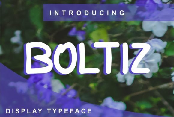 Boltiz Font - Featured Image