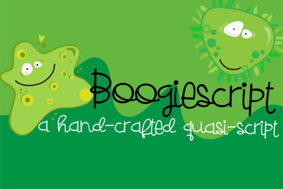 Boogiescript Font - Featured Image