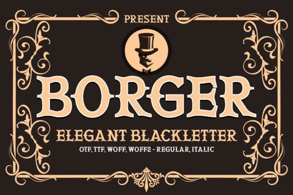 Borger Font - Featured Image