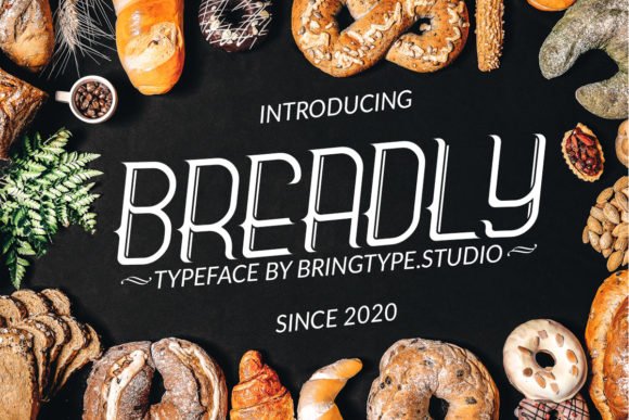 Breadly Font - Featured Image