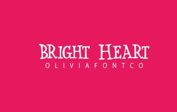Bright Heart Font - Featured Image