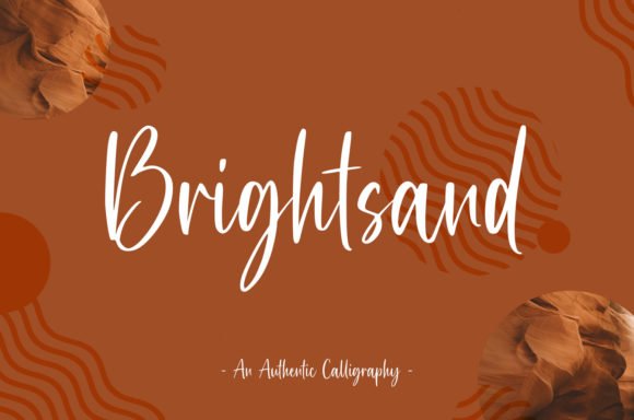 Brightsand Font - Featured Image