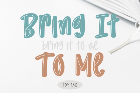 Bring It to Me Font - Featured Image