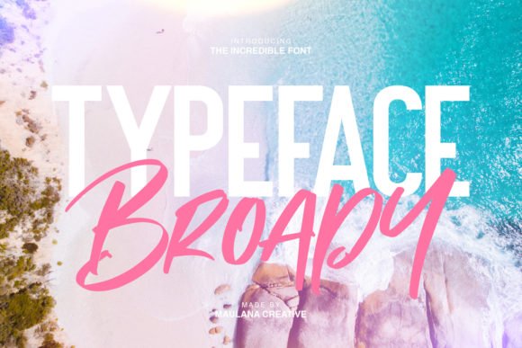Broady Duo Font - Featured Image