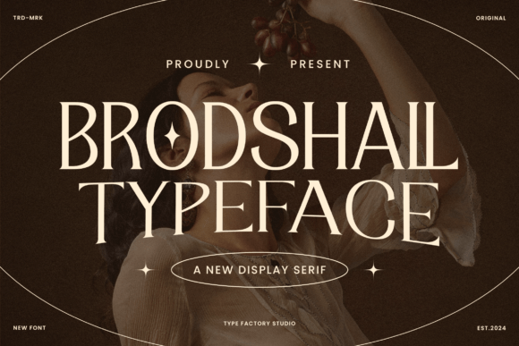 Brodshall Font - Featured Image
