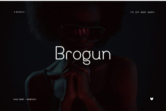 Brogun Font - Featured Image