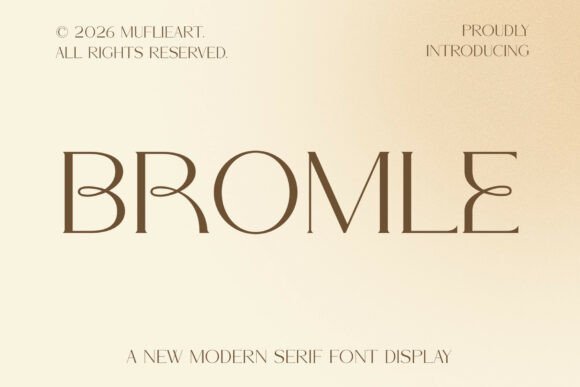 Bromle Font - Featured Image