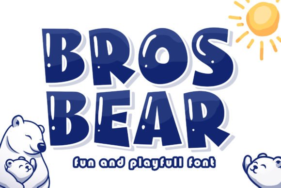 Bros Bear Font - Featured Image