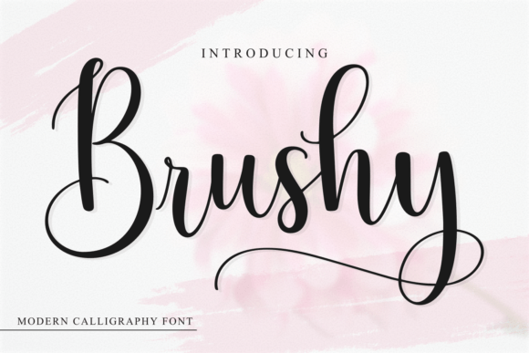 Brushy Font - Featured Image