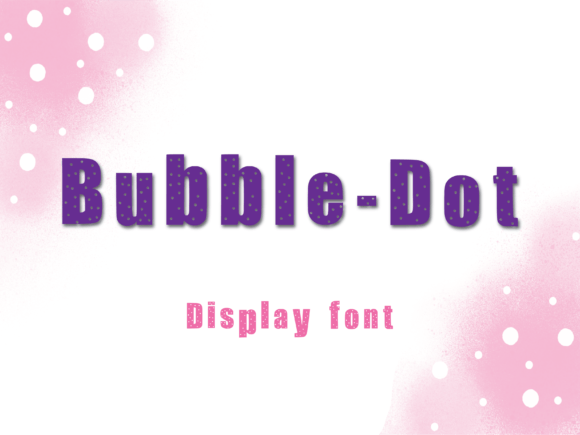 Bubble-dot Font - Featured Image