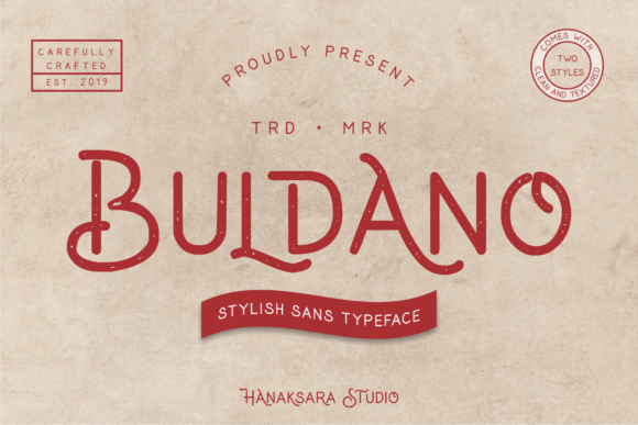Buldano Font - Featured Image
