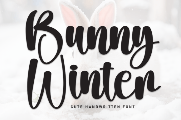 Bunny Winter Font - Featured Image
