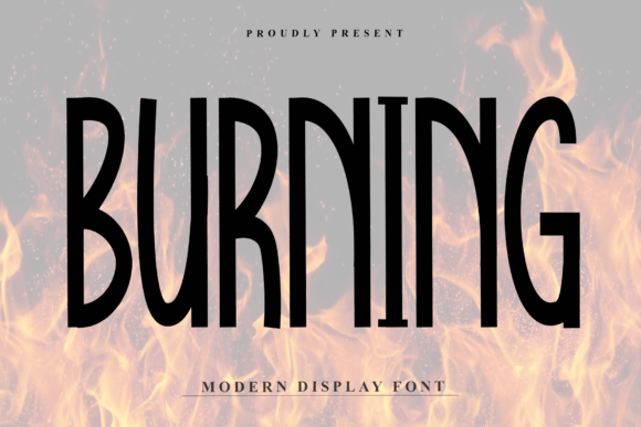 Burning Font - Featured Image
