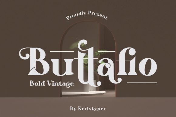 Buttafio Font - Featured Image