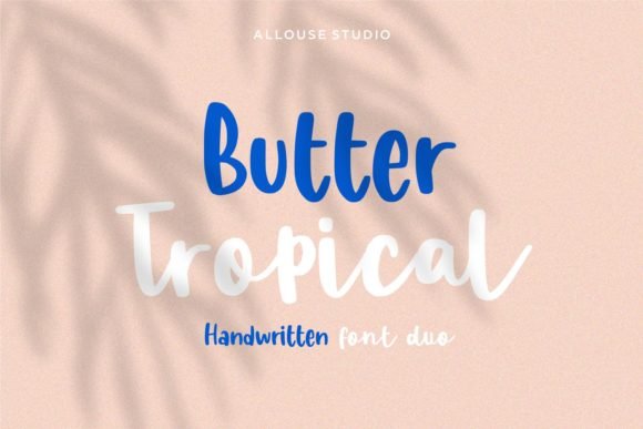 Butter Tropical Font - Featured Image